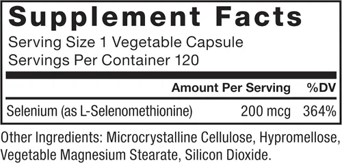 Miniatura 6 de Force Factor Suplemento de apoyo inmunológico de selenio, cápsulas de selenio de 200 mcg para apoyar la defensa inmunológica, suplemento