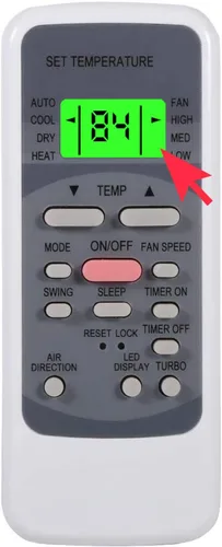 Mando a distancia de aire acondicionado de repuesto para Goodman Tgm Midea miller R51I4/BGE R51I4/BGCE UL-R51M/E R51I11/BGE R51L4/BGE R51/CBGE