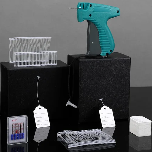 Miniatura 7 de Honoson 2006 piezas de etiquetas de precio para ropa con pistola, incluye 1 pistola para etiquetas de precio de prendas con 5 agujas de acero, 500