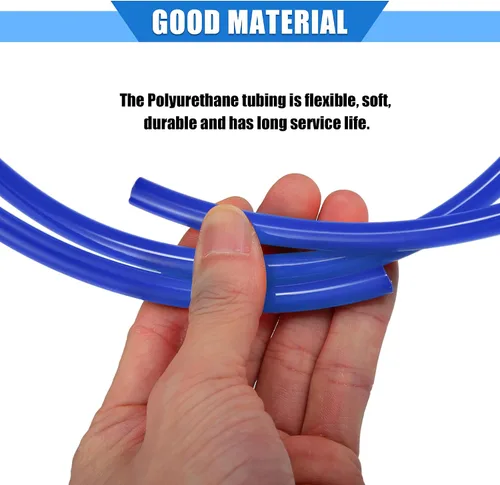 Miniatura 4 de Manguera de ventilación de combustible, 0.2 x 157 pulgadas, tubo universal de manguera de gasolina de 0.197 in x 13.1 ft, tubo universal para Azul