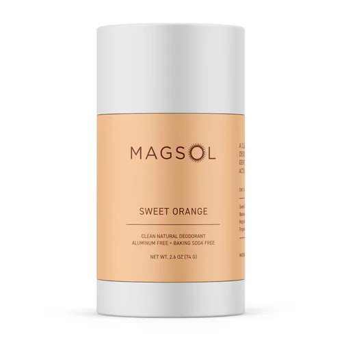 Miniatura 12 de MAGSOL Desodorante de magnesio para hombres, desodorante natural libre de aluminio y bicarbonato de sodio para piel sensible, protección duradera