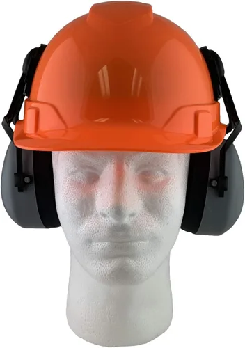 Miniatura 13 de Ridgeline - Casco de seguridad estilo gorra con orejeras incluidas, casco azul