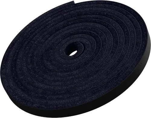 Miniatura 15 de TOFL Correas de cuero para manualidades y cordones de béisbol 2 piezas de 72 pulgadas de largo x 1/4 pulgadas de ancho x 1/8 pulgadas de grosor