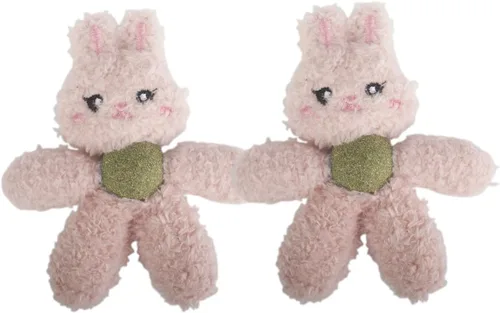 Miniatura 8 de Juguetes de felpa con hierba gatera para gatos de interior, juguetes interactivos para masticar para dentición y cuidado dental, juguete de nailon