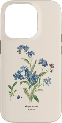 Miniatura 17 de Forget Me Not Flower - Carcasa para iPhone 17, diseño de flores silvestres