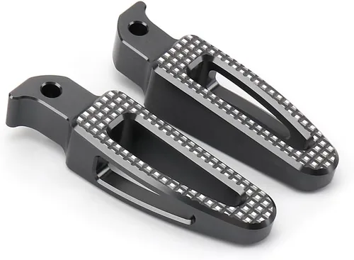 Miniatura 9 de Estriberas traseras Accesorios de motocicleta Pedales plegables para Yamaha X-MAX 300 XMAX 300 XMAX300 X-Max 300 X-Max 300 2023 2024 (negro)