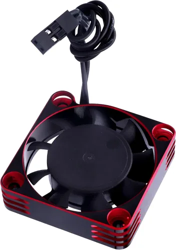 Miniatura 5 de Ventilador de refrigeración del motor RC de 1.575x1.575 in para RC Car Truck Buggy Crawler escala 1/8 1/10 540 550 motores sin escobillas ESC