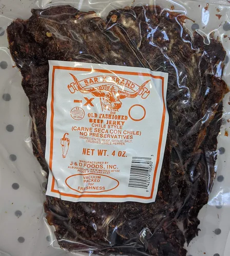 Miniatura 7 de Bar X Brand Old Fashioned Beef Jerky (Carne Seca) (Regular, 7 oz)
