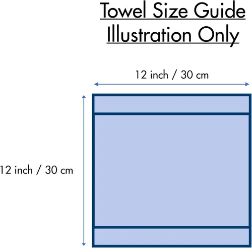 Miniatura 7 de Bumble - Toallas de cocina y paños de cocina (8 unidades) Toallas de cocina 100% algodón 12 x 12 pulgadas 405 GSM Trapos suaves, altamente