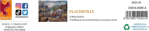 Miniatura 7 de Ceaco - Ted Blaylock - Placerville - Rompecabezas de 750 piezas