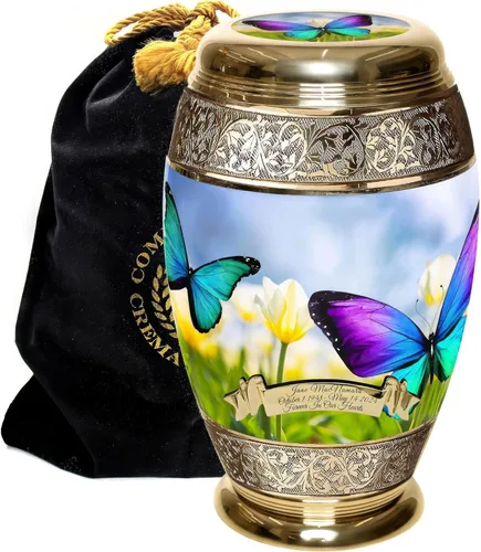 Miniatura 15 de Urnas de Cremación Conmemorativas para Cenizas Humanas Adultas Femeninas - Urnas Personalizadas y Decorativas para Mujeres - Urnas Bellamente Hechas