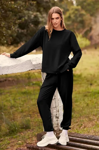Miniatura 56 de Prettygarden - Conjunto de pijama de dos piezas para mujer, diseño de teñido anudado, sudadera informal de manga larga con pantalones largos, ropa