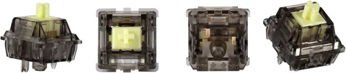 Miniatura 3 de DUROCK Interruptores lineales, serie L Lineales lisos, interruptor de teclado prelubricado de 5 pines para teclados mecánicos MX