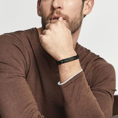 Miniatura 3 de VNOX Inspiration - Pulsera deportiva para hombres, adolescentes y niños, pulsera de cuerda hecha a mano para baloncesto, béisbol, fútbol, fútbol