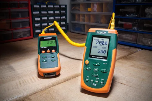 Miniatura 3 de Extech Calibrador y medidor de termopar PRC20