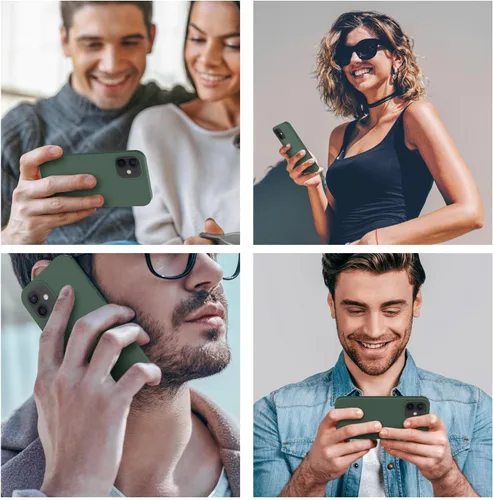 Miniatura 2 de Cordking Funda diseñada para iPhone 12, diseñada para iPhone 12 Pro, funda de teléfono de silicona a prueba de golpes