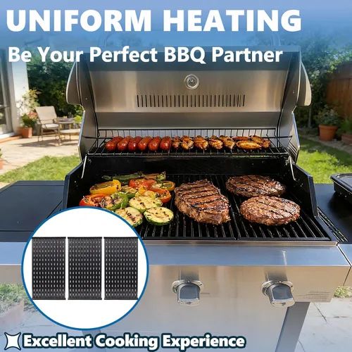 Miniatura 5 de 17 pulgadas Tru Rejillas de parrilla infrarroja para Charbroil 463371116 463370719 463370919 463335014 463344116 463335115 Parrilla Piezas