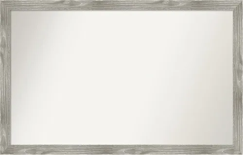 Miniatura 170 de Amanti Art Espejo personalizado, espejo de baño gris plomo a rayas, espejo de pared o espejo de tocador de baño sobre el fregadero
