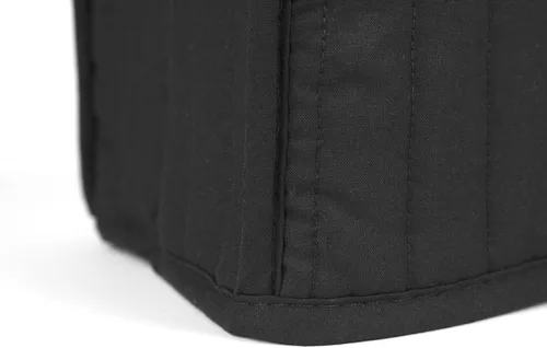 Miniatura 2 de Cubierta acolchada para electrodomésticos de licuadora de color sólido negro