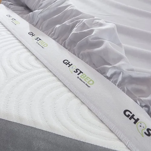 Miniatura 2 de GhostBed King Cooling - Juego de sábanas de lujo de algodón Supima y Tencel, resistente a las arrugas, con bolsillos profundos, 6 piezas, color gris