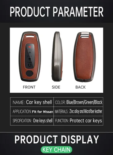 Miniatura 3 de ontto Elegante funda para llavero compatible con Nissan Rogue Pathfinder