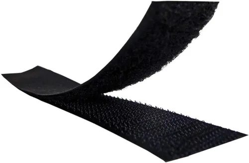 Miniatura 4 de Tiras de gancho y bucle de 1 pulgada de ancho (0.984 in) de 5 yardas, cinta entrelazada, cinta de gancho y bucle para ropa, manualidades de costura