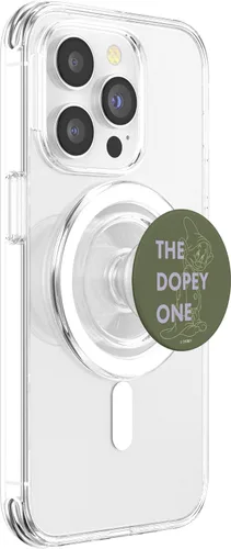 Miniatura 3 de Disney Blancanieves Dopey Dopey The Dopey One Outlined PopSockets MagSafe PopGrip para iPhone