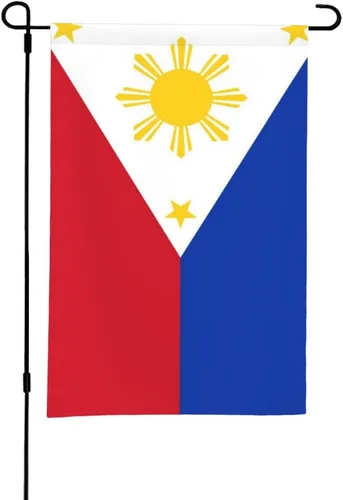 Miniatura 27 de Bonita bandera de jardín estadounidense de 12 x 18 pulgadas, banderas pequeñas de doble cara para decoración de interiores y exteriores