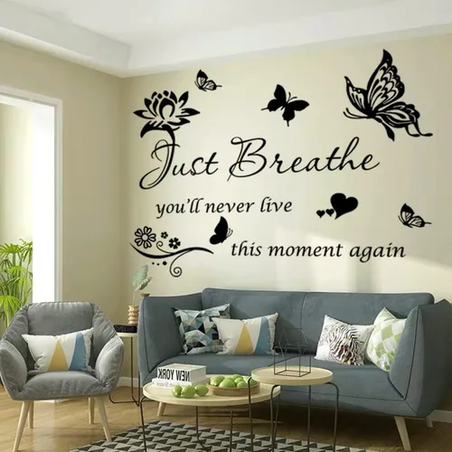 Miniatura 5 de Pegatina de pared con citas positivas inspiradoras, arte inspirador para mujeres y niñas, dormitorio, sala de estar, regalos de aliento