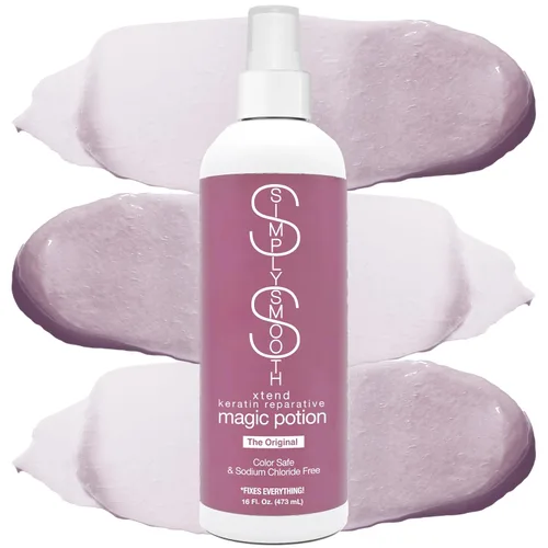 Miniatura 8 de Simply Smooth Xtend Keratin Reparative Magic Potion Acondicionador original sin enjuague y protección contra el calor, reparación en aerosol