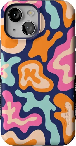 Miniatura 30 de Funda Casely para iPhone 13 Mini Eligiría Contigo Fresa Roja Compatible con MagSafe Diseño Protector Audaz Te elegiría Fresa Roja