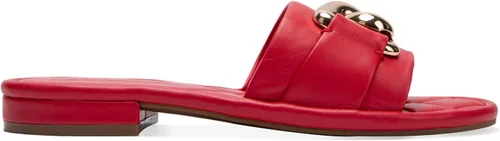 Miniatura 7 de Aerosoles Pantuflas de cadena grande para mujer, Rojo