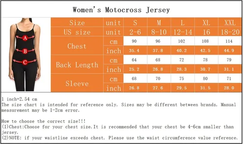 Miniatura 3 de JPOJPO Camiseta de ciclismo para mujer MTB Downhill camiseta de manga larga para motocicleta, motocross, ropa todoterreno de secado rápido, S-XXL