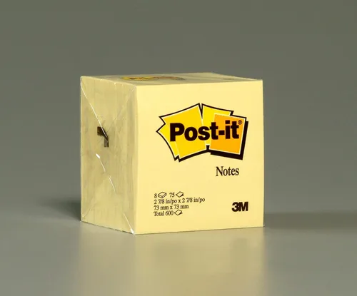 Post-it Notas, Nota adhesiva favorita #1 de Estados Unidos, 3 x 3 pulgadas, amarillo canario, 75 hojas por bloc, seis almohadillas por paquete (5442)