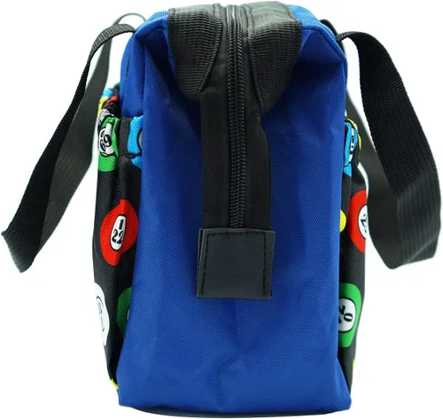 Miniatura 3 de Yuanhe Bolsas de Bingo Dauber con 6 Bolsillos, Bolsa de Bingo Azul Azul / Patchwork