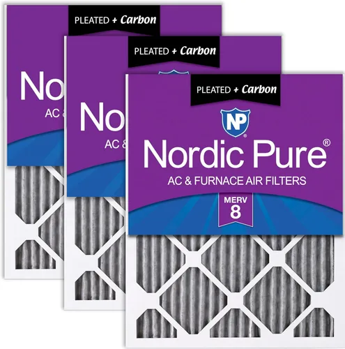 Miniatura 97 de Nordic Pure Filtros de aire para horno MERV 6 de 18 x 25 x 1 pulgadas (tamaño real: 17 1/2 x 24 1/2 x 3/4), color verde poliéster MERV 6, reduce