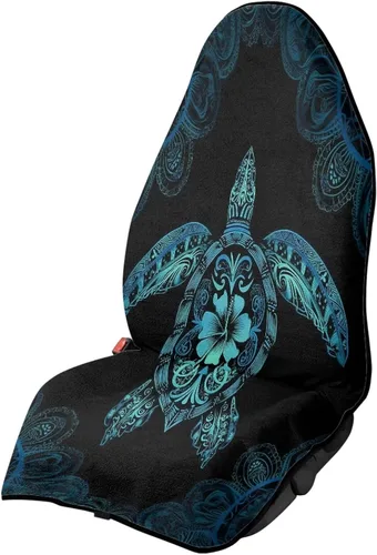 Miniatura 36 de Fundas de Asiento de Coche con Diseño de Sudadera de Girasol y Bandera Estadounidense para Coche, Camión, SUVs, Protector de Asiento Impermeable