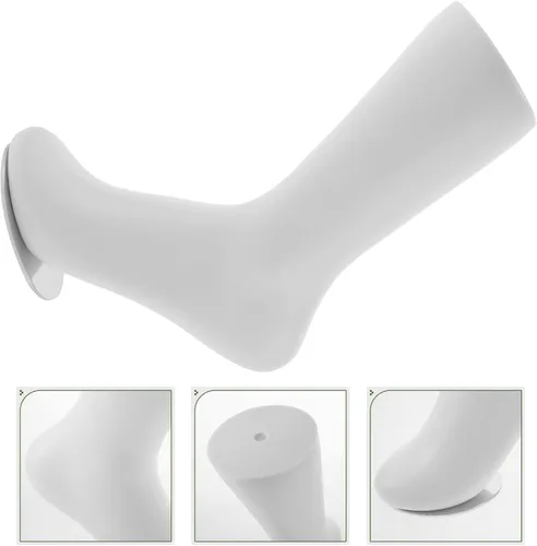 Miniatura 8 de Zerodeko Muestra de pie de maniquí Pulsera de tobillo Modelo de calcetín Modelo de pie femenino para calcetines minoristas Soporte de exhibición