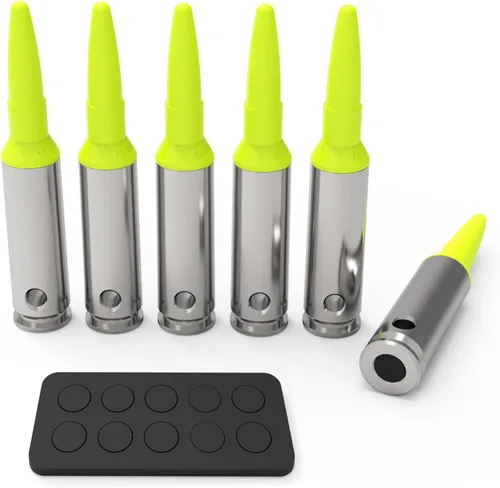 Miniatura 12 de Artemis Tapas de Seguridad Rondas de Entrenamiento Simuladas Reutilizables Múltiples Estilos con Peso Cercano al Real para Práctica de Fuego en Seco