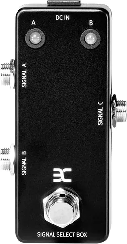 Miniatura 7 de EX Mini ecualizador de 7 bandas para pedal de guitarra y adaptador de fuente de alimentación para pedal de guitarra de 9 V con punta negativa de 2 A
