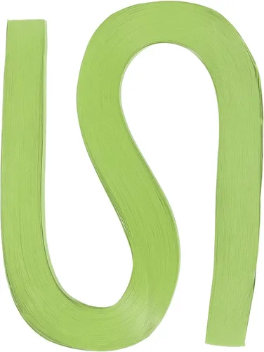 Miniatura 34 de PATIKIL Tiras de papel de origami, 120 piezas de 3/16 pulgadas (0.197 in), 21.3 in, tira de papel para manualidades, manualidades, Navidad, verde