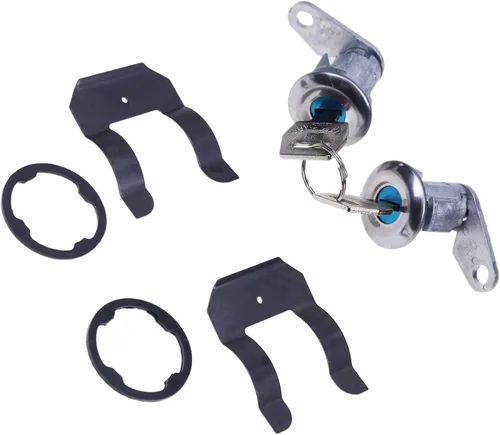 Miniatura 7 de JZGRDN Par de llaves de cilindro de cerradura de puerta 5070001 DL15504 compatibles con Ford E150 E250 E350 E100