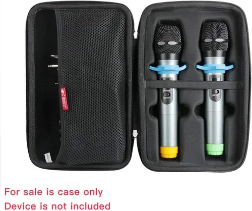 Miniatura 2 de Hermitshell Estuche de viaje duro para Fifine UHF Dual Channel Wireless Handheld Microphone System-K036