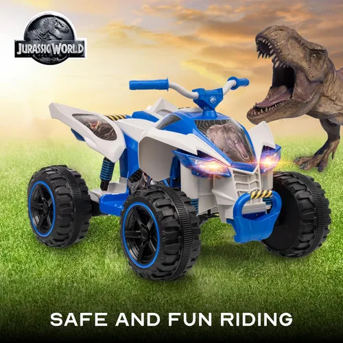 Miniatura 6 de Voyager - Jurassic - Vehículo ATV eléctrico de 12V para niños, juguete de paseo, diversión y emoción para niños, diseño elegante para juego
