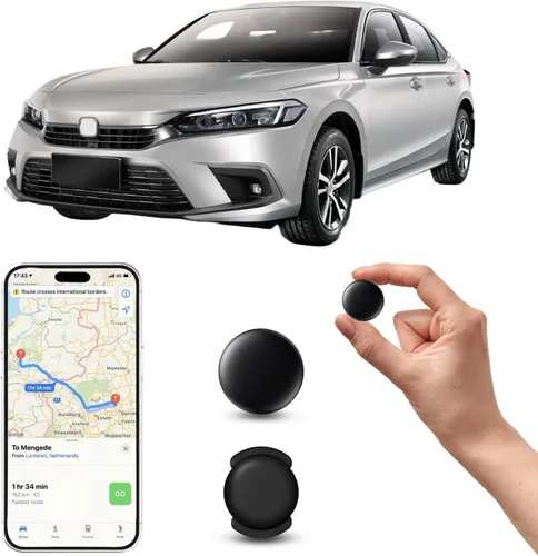 Rastreador GPS Mini Magnético Oculto para Vehículos – Dispositivo GPS Sin Suscripción, Seguimiento GPS en Tiempo Real para Niños, Mascotas o