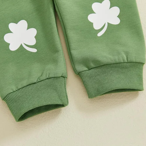 Miniatura 51 de BemeyourBBs Conjunto divertido de sudadera y pantalones de manga larga con letras divertidas para bebé niño y niño