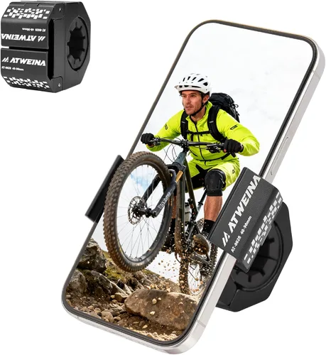 Soporte para teléfono de bicicleta, soporte de teléfono para motocicleta, soporte de aleación de aluminio, soporte para teléfono celular, rotación