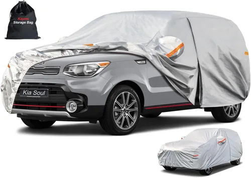 Miniatura 81 de Kayme - Cubierta completa impermeable de 6 capas para automóvil, apta para todo clima, protección para exteriores contra lluvia, rayos ultravioleta