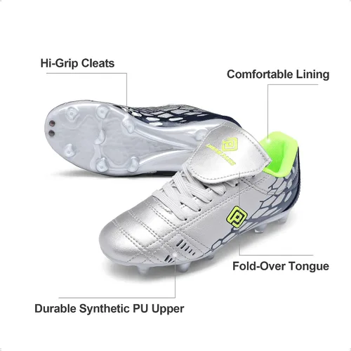 Miniatura 5 de DREAM PAIRS Zapatos de fútbol para niños y niñas (bebéniño pequeñoniño grande)