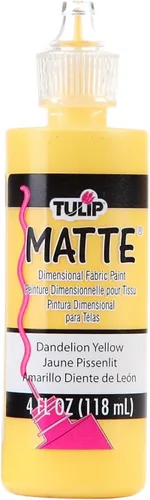 Miniatura 16 de Tulip pintura en relieve para tela 4 onzas